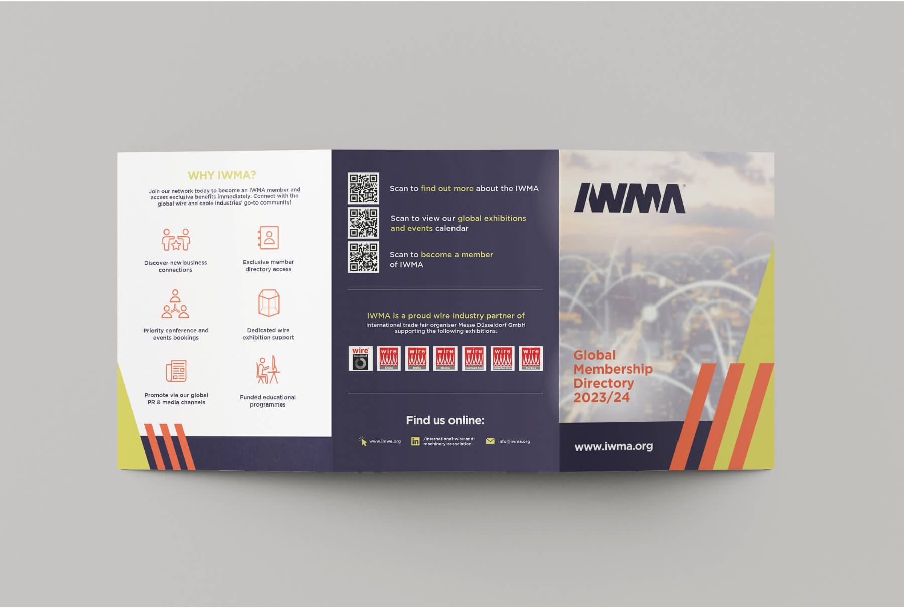 IWMA Membership Directory designed by Chase Creative