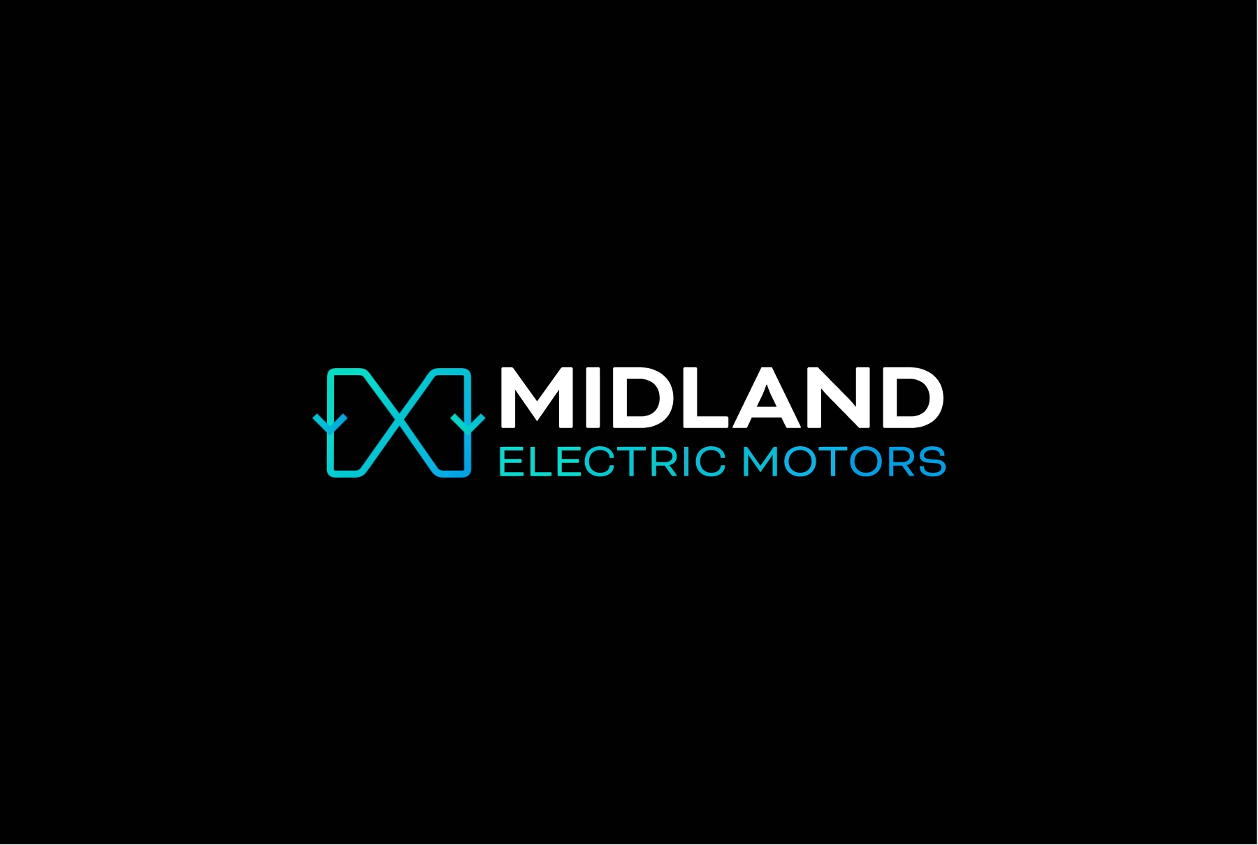 Midland Electric Motors logo designed by Chase creative